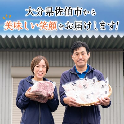 おおいた和牛 ミスジステーキ (計400g)  