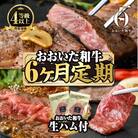 <定期便・全6回(連続)>豊後牛・おおいた和牛定期便(総量2.4kg) 