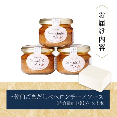 ごまペペソース (計300g・100g×3本)  