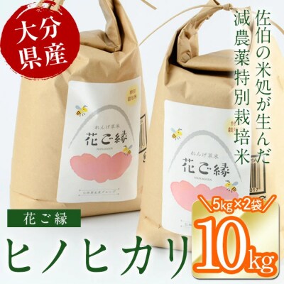 <先行予約受付中!2026年11月より発送開始予定>R8年産・はなご縁 (計10kg・5kg×2袋)