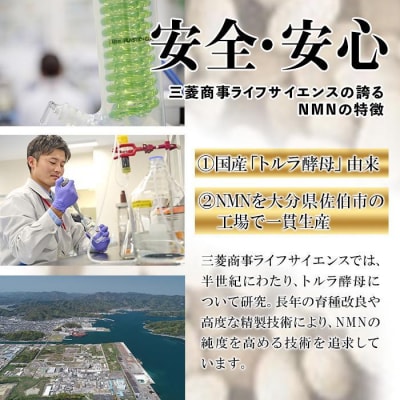 完全国内生産のNMNサプリメント「NMNファイナ」計2160粒(計180粒×12回毎月)