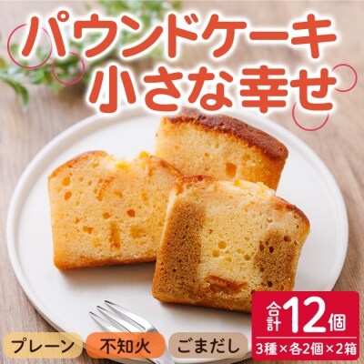 パウンドケーキ 小さな幸せ (計12個)