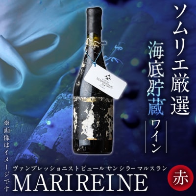 海底貯蔵ワイン 赤 MARIREINE ヴァンプレッショニスト ピュール サン シラー マルスラン 