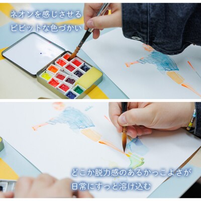 (WAKAKO) 創作グループ「かるくびるど」 原画A (A4サイズ相当)