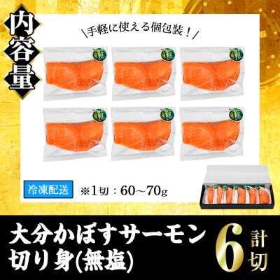 かぼすサーモン 切り身 (計6切)