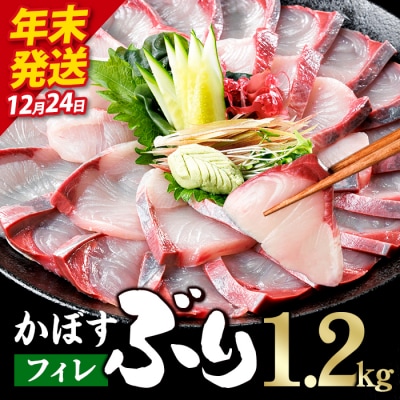 ＼2026年12月24日発送!先行予約/かぼす ブリ フィレ (1.2kg)