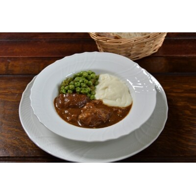 やな商店　ビーフシチュー&黒毛和牛牛丼の具セット(各2個)_HD085-017