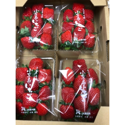 小豆島のいちご(女峰) 230g×4パック