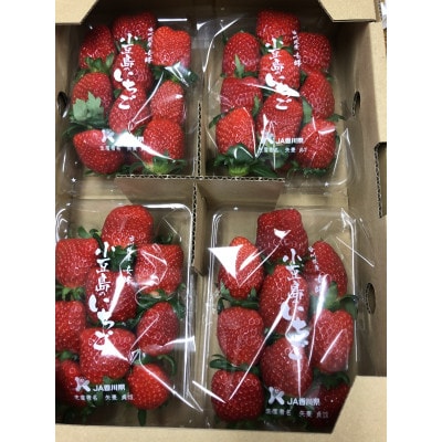 小豆島のいちご(女峰) 4パック