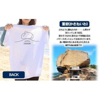 小豆島とのしょうご当地Tシャツ(白)XLサイズ