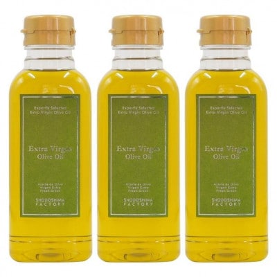 若摘果実エキストラバージン(EXV)オリーブオイル　300ml3本セット