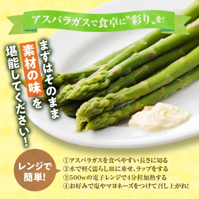 【先行受付】令和7年産 朝採りグリーンアスパラ 2kg< 川越農場 >