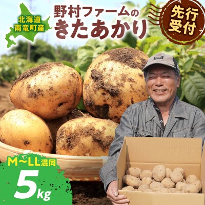 【先行受付】2026年発送 北海道産 じゃがいも「きたあかり 5kg」