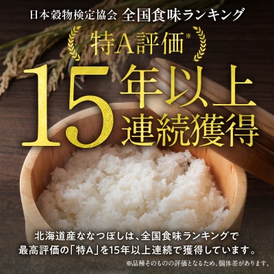 【10月中旬発送】先行受付 北海道産 ななつぼし 精米 5kg 令和7年産 新米