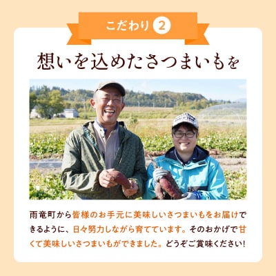 【数量限定】北海道雨竜町産 さつまいも 「栗かぐや」M-Lサイズ 2.5kg 産地直送