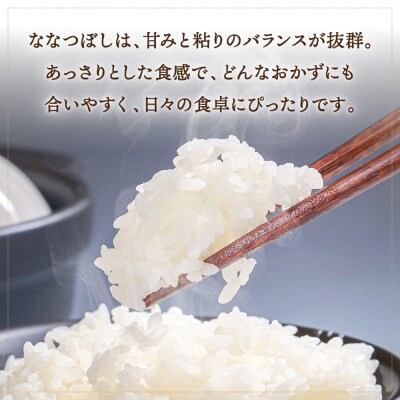 令和7年産 金王冠 精米 雨竜町ななつぼし 10kg(5kg×2) R7U013-002