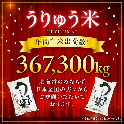 うりゅう米 食べ比べ セット 「 ゆめぴりか 5kg・ ななつぼし 5kg　」