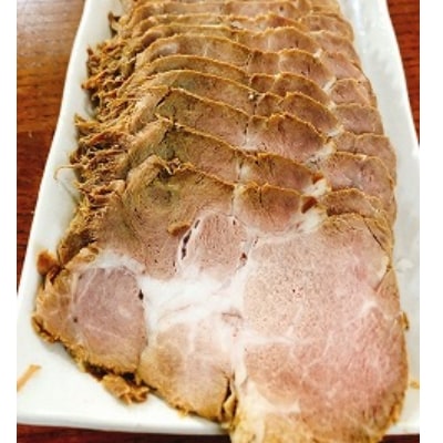 八十八家本店特製　手作りブロックチャーシュー