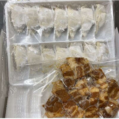 八十八家本店特製 こだわりの鉄板焼き餃子と豚の角煮