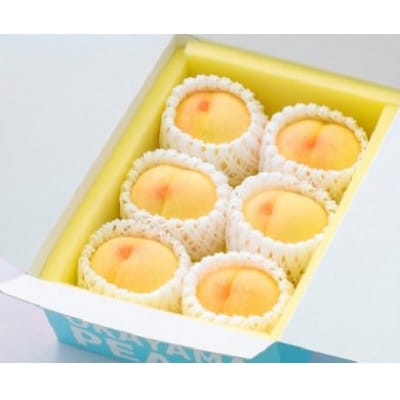 ご家庭用　岡山の白桃(早生種)約1.3kg