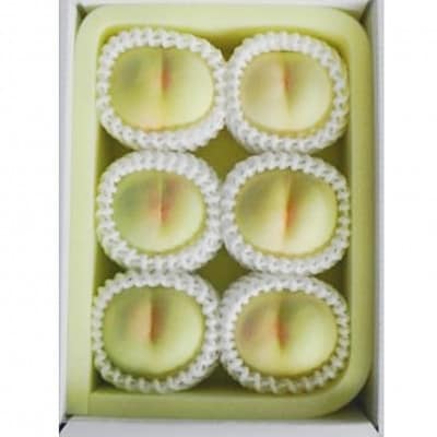 【2026年発送】岡山県産 岡山清水白桃 6玉(1玉250g以上)化粧箱入り