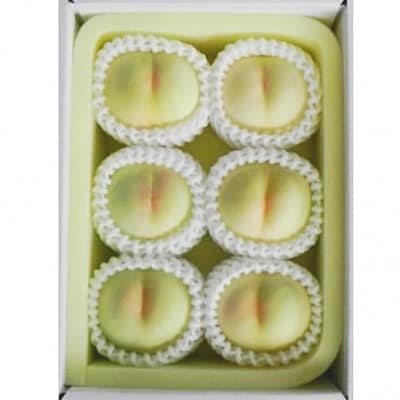 【2026年発送】岡山県産 岡山清水白桃6玉(1玉250g以上)ロイヤル 化粧箱入り