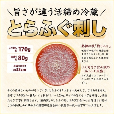 とらふぐ刺身6人前/冷蔵