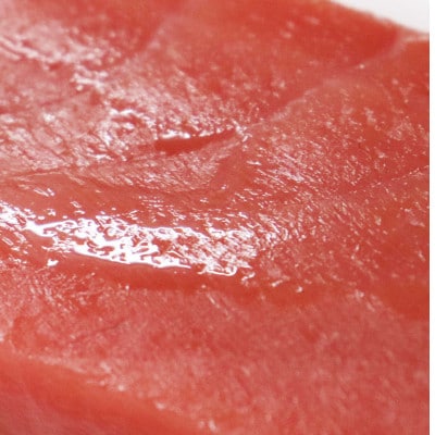 油谷産養殖本マグロ　中トロ柵　500g(1274)