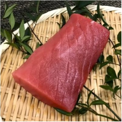 油谷産養殖本マグロ　赤身柵　約300g(1095)