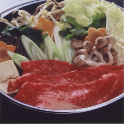黒毛和牛ももすき焼き用(500g)