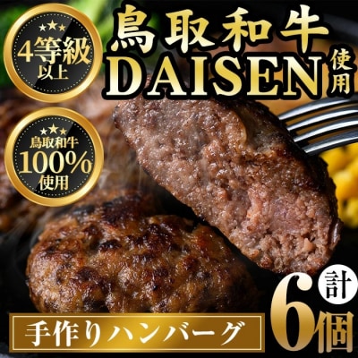 鳥取和牛DAISENハンバーグ(6個)