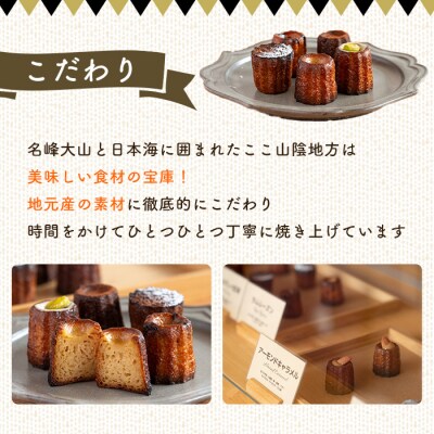 境港カヌレ(ひとくちサイズ5種×2) 10個入り