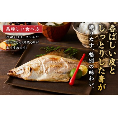 一夜干しかれい 大サイズ!(4枚)【鳥取県 境港市】