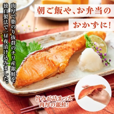 <訳あり>チリ産銀鮭定塩切身(1.2kg)
