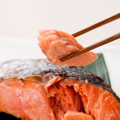 <訳あり>チリ産銀鮭定塩切身(1.2kg)