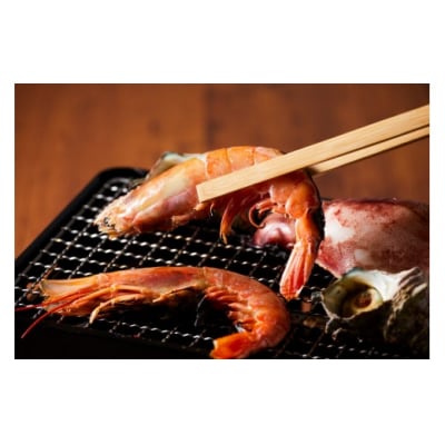 <数量限定>海鮮BBQセット4種(3～4人前)【鳥取県 境港市】