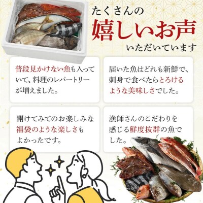 <金～日着※指定日不可><期間限定><4月上旬～10月末頃発送予定>朝獲れ鮮魚ボックス「美保湾の恵み