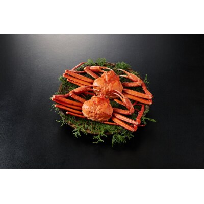 <金～日着><7月～9月上旬発送不可>浜茹ベニズワイガニ足欠(2枚/計約800g以上)