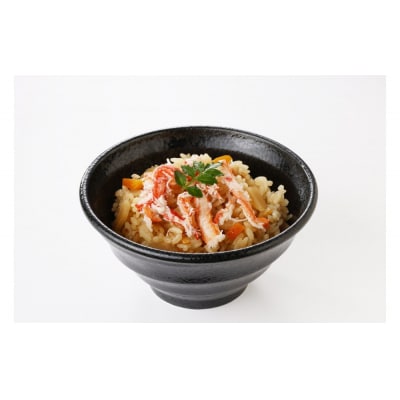 境港産紅ずわいがに使用!かにめし・かに雑炊セットA