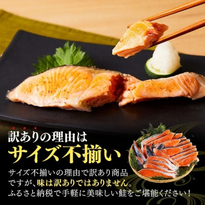 訳あり 定塩銀鮭切身(1kg)