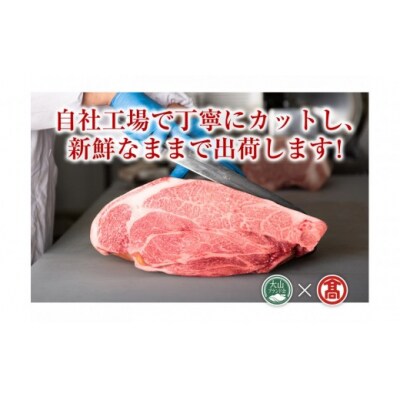 《HANAFUSA》大山黒牛モモ焼肉用(500g)
