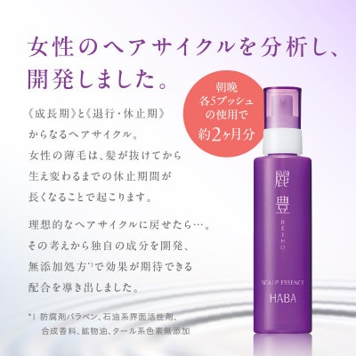 HABA 薬用 麗豊(れいほう) 女性用育毛剤 【医薬部外品】