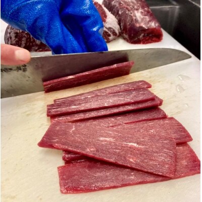 【2ヵ月毎定期便】エゾ鹿肉ジャーキー 40g×3 犬用 おやつ 無添加 アスランエゾベニソン 全6回