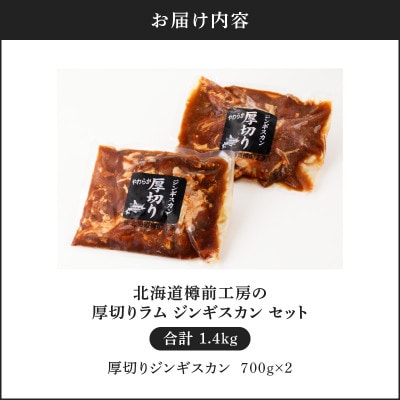 ラムジンギスカンセット　700g×2
