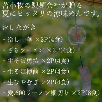 夏におすすめ涼味麺【※6種類(28食)セット】