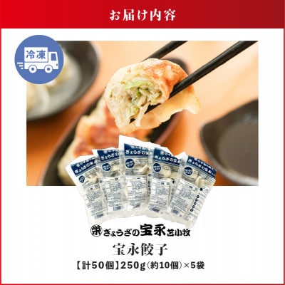 【ぎょうざの宝永】宝永餃子(250g入×5袋)合計1.25kg