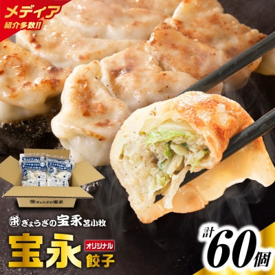 ぎょうざの宝永　宝永餃子15個入セット(宝永餃子15個入×4袋)合計1.5kg