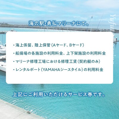 勇払マリーナ利用券　30,000円分