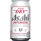 【アサヒビール発祥の地】アサヒスーパードライ　ドライクリスタル　350ml×24本【酒のやまもとや】