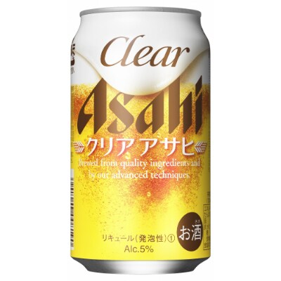 アサヒビール発祥の地 クリアアサヒ缶 350ml 24本 町の酒屋古木 お礼品詳細 ふるさと納税なら さとふる